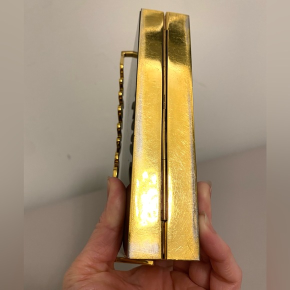 Authentic Lanvin clutch with chain - Picture 11 of 11